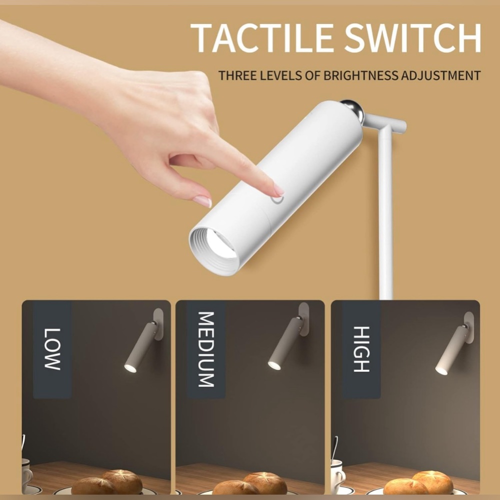 Multifunctional Magnetic Reading Light,Desk, LED Handheld Flashlight,Table Lamps - Picture 4 of 11